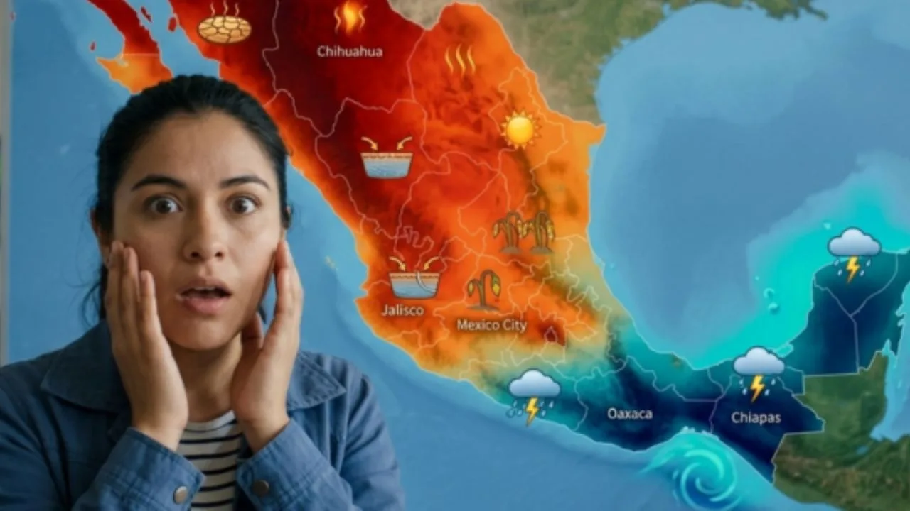 El Niño podría alterar el clima en México en los próximos meses
