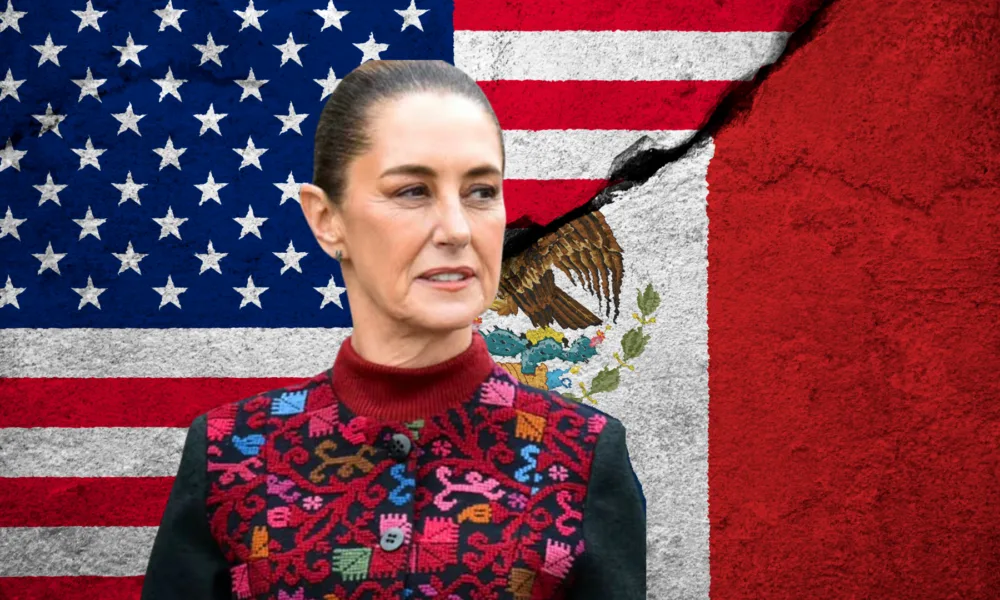 Claudia Sheinbaum enfrenta críticas por su política exterior con Estados Unidos