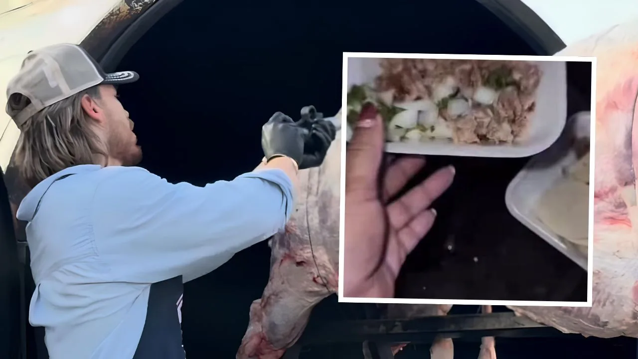 Polémica por influencer que tira tacos regalados en evento de Aldo de Nigris
