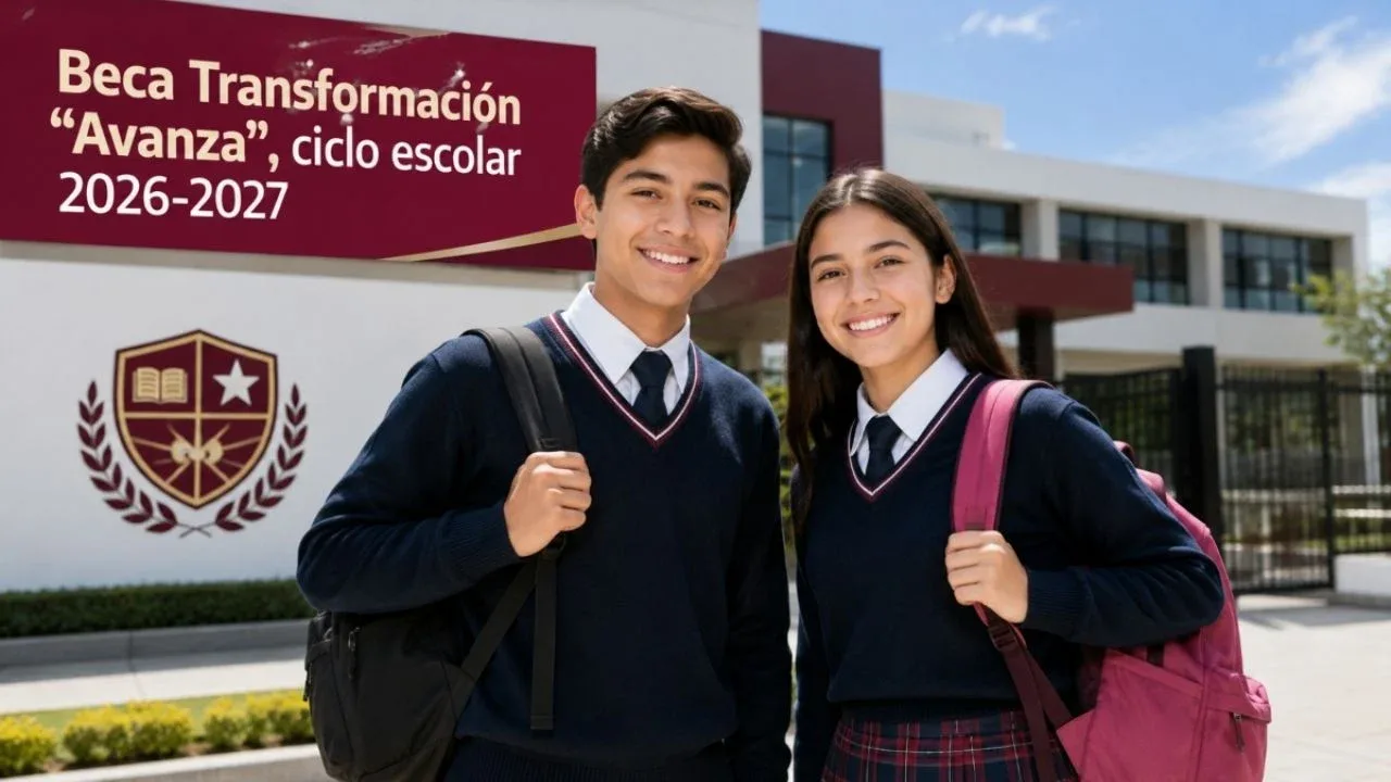 Abre convocatoria para la Beca Transformación 'Avanza' en Tamaulipas
