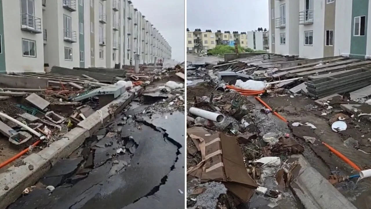 Lluvias causan daños en Casas del Bienestar en Veracruz