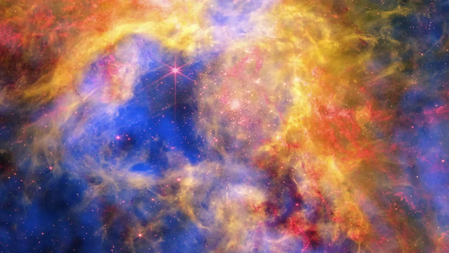 NASA presenta impactante imagen de la Nebulosa de la Tarántula