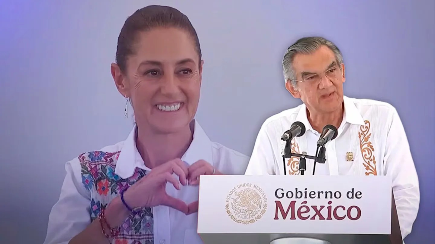 Américo Villarreal agradece a Sheinbaum por su defensa de la soberanía nacional