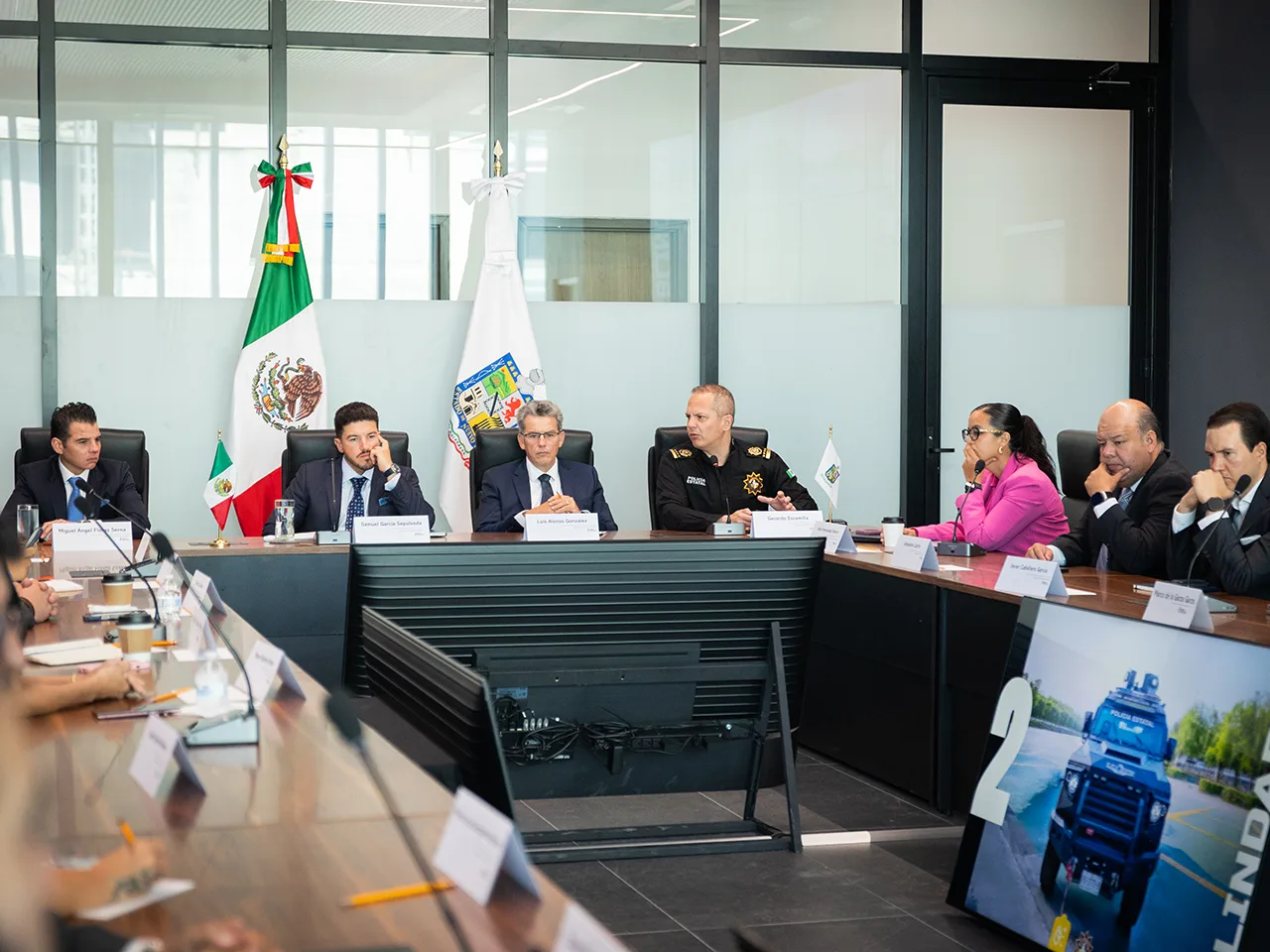 Gobernador presenta Nuevo Sistema Penitenciario de Nuevo León con control total