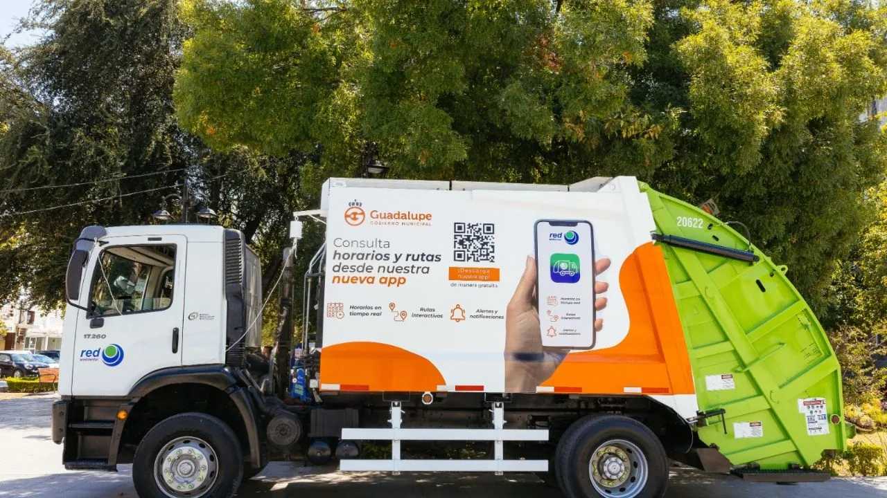 Guadalupe lanza aplicación para rastrear camiones de basura en tiempo real