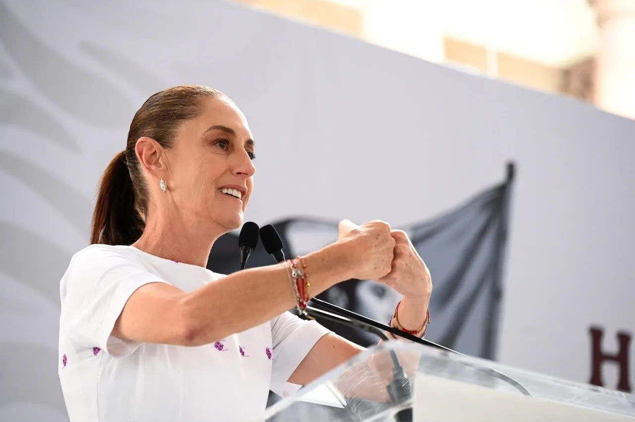 Claudia Sheinbaum presenta proyectos y programas en Nuevo León