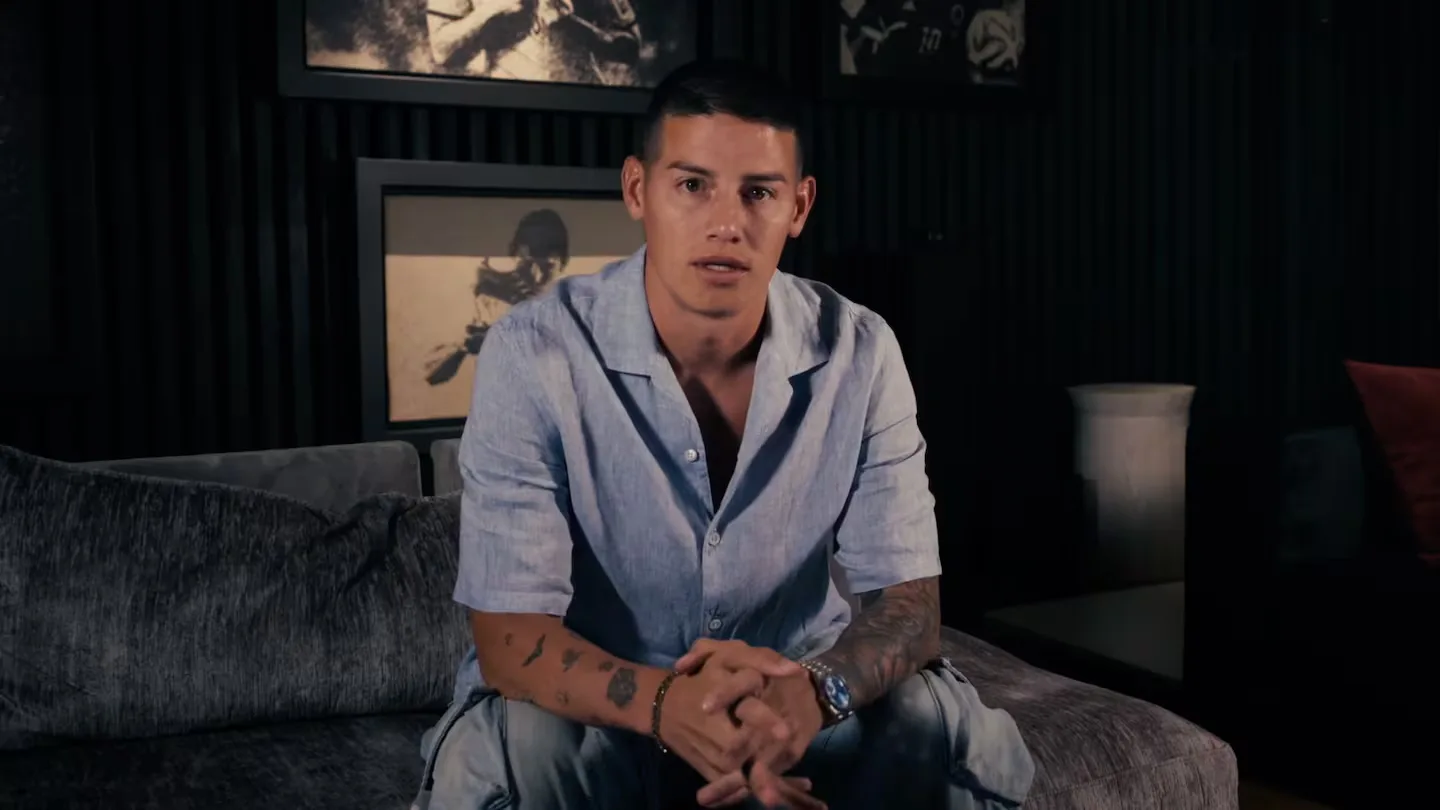 James Rodríguez anuncia su retiro de la Selección Colombia tras 15 años