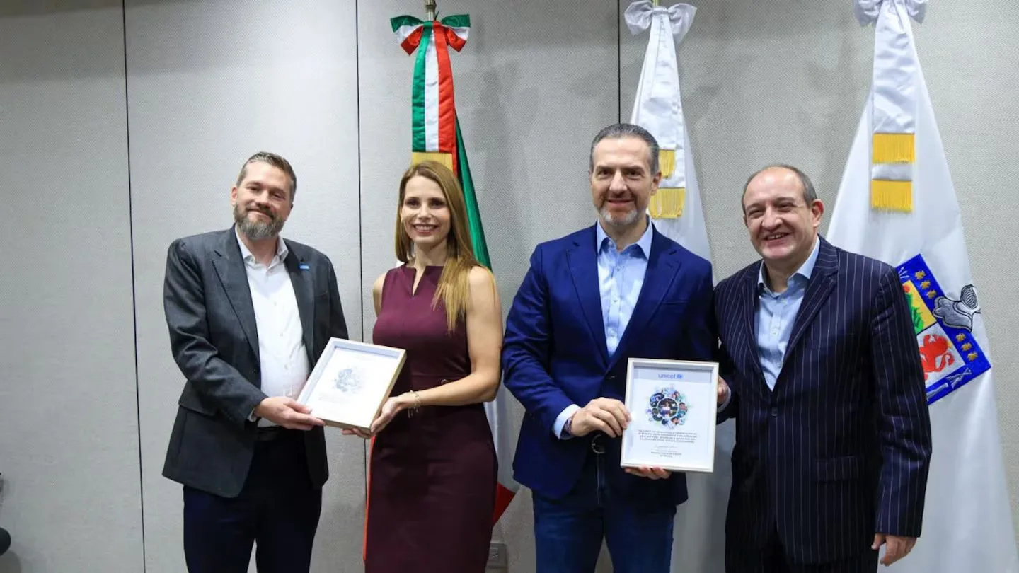 UNICEF reconoce a Monterrey por protección infantil durante el Mundial 2026