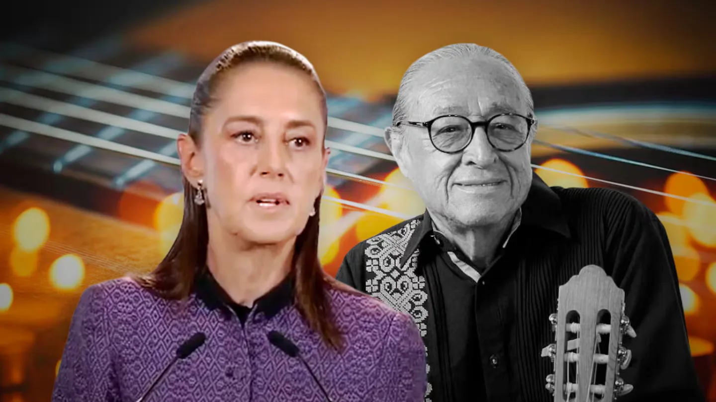 Claudia Sheinbaum lamenta la muerte del cantautor Gabino Palomares