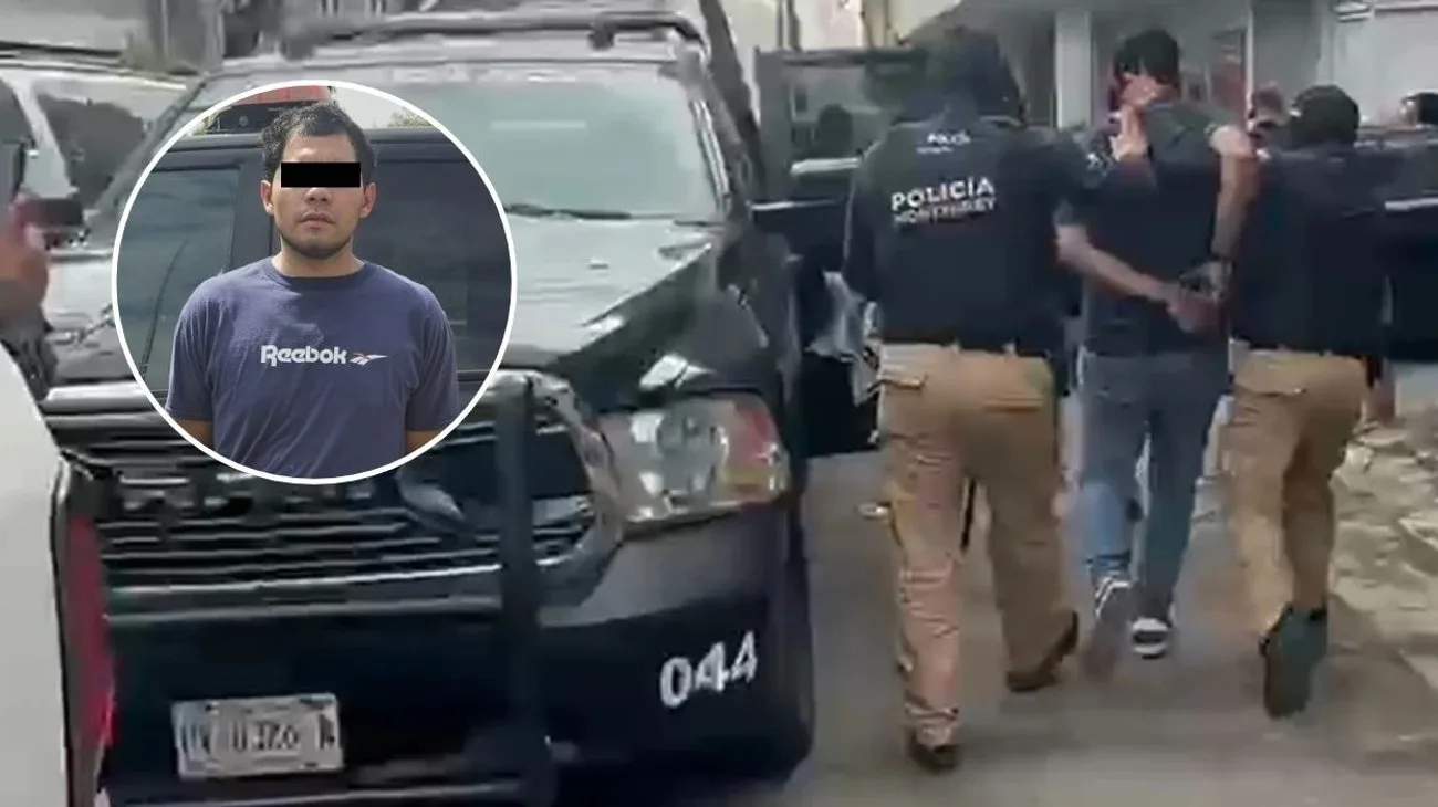 Detienen a hombre en Monterrey tras cateo con drones por robo violento