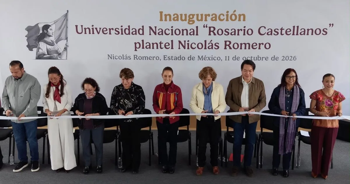 Inauguran campus de la Universidad Rosario Castellanos en Nicolás Romero