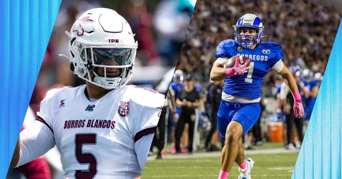 Borregos Monterrey busca mantener su invicto ante Burros Blancos en la ONEFA