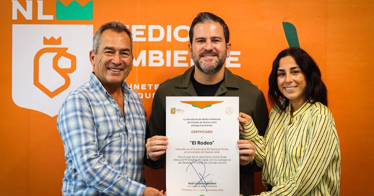 Nuevo León declara 'El Rodeo' como Reserva Privada de Conservación