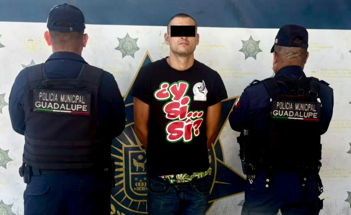 Detienen a presunto ladrón de ambulancia en Guadalupe con ayuda de drones