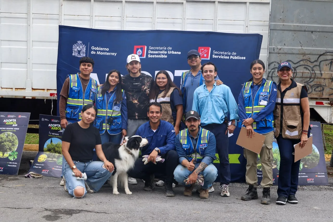 Monterrey realiza jornadas ambientales con entrega de árboles y reciclaje