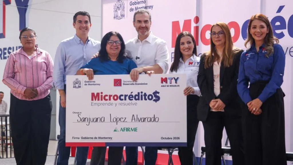 Monterrey destina más de 54 millones de pesos en microcréditos para emprendedores